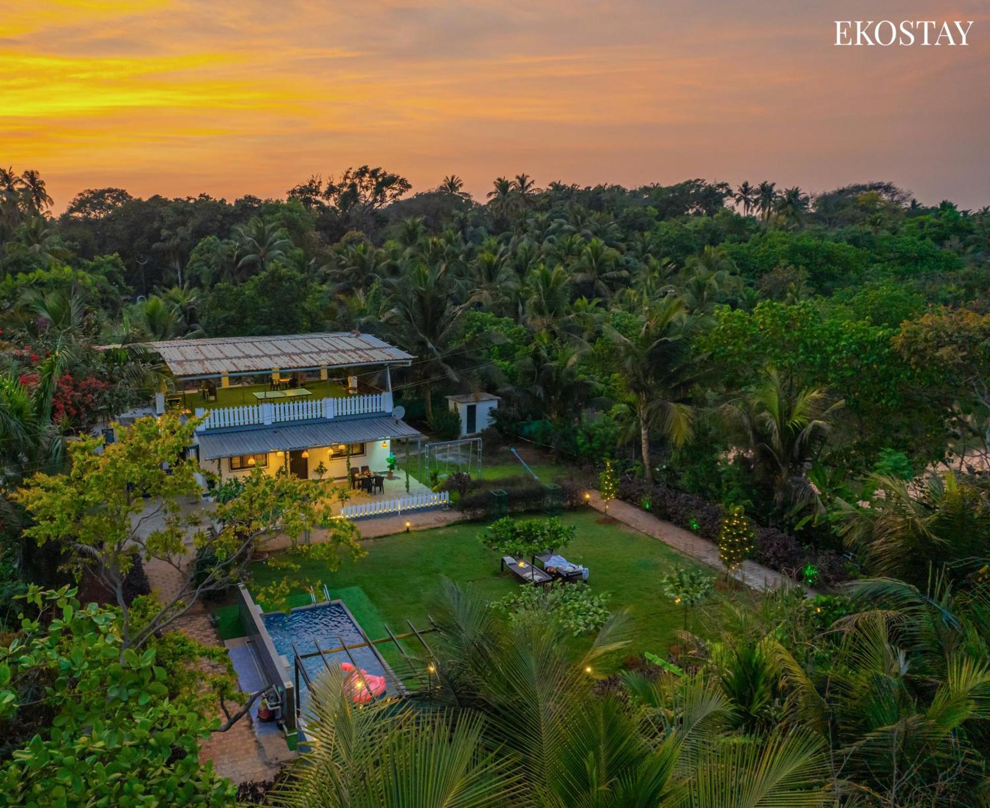 Eko Stay- Panorama Villa Alibag Exterior photo